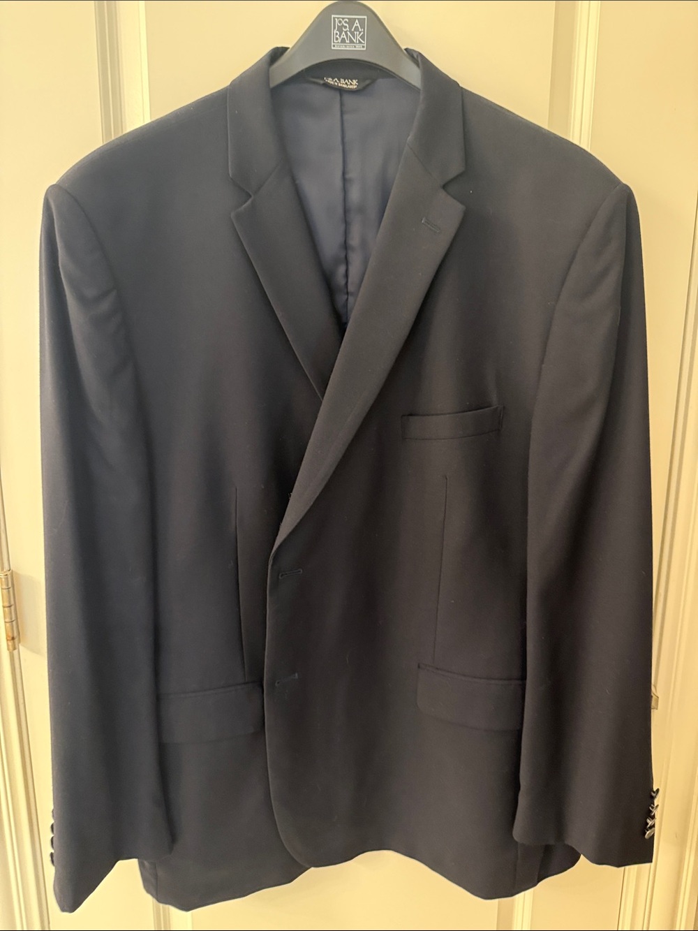 Jos. A. Bank Men's Dark Navy Single-Breasted Blazer